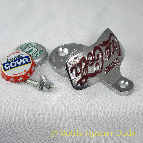 Coca-Cola Wall Mount Bottle Opener